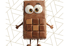 Cute Food PNG Clipart, 3D Adorable Kawaii Characters Png Product Image 3