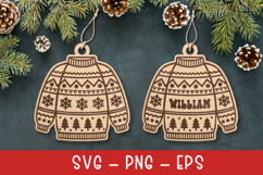 Christmas Decorations laser SVG PNG| 55 Designs Product Image 11