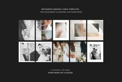 Instagram Carousel Canva Templates | Wedding Photography Product Image 11