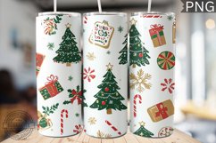 Christmas Tree Tumbler Wrap -High Quality 300 Dpi Product Image 1