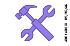 Colored Repair Icon Product Image 1