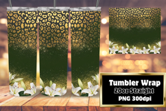 FASHIONABLE 20oz Tumbler Design for Any Occasion , Leopard P Product Image 1