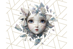 Creepy Dolls Clipart PNG Haunted Toy Characters Product Image 3
