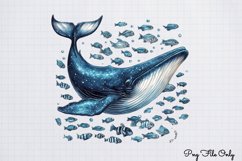 Whales Clipart design PNG Product Image 1