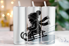 Sledding Svg | Christmas Svg | Svg Cut Files Product Image 1