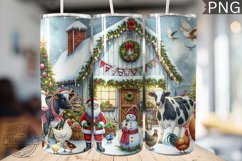 Farm Animals Tumbler Wrap - Christmas Tumbler Design Product Image 1