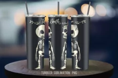 Couple Skeletons "Till Death Do Us Part" 20 oz Tumbler Product Image 3