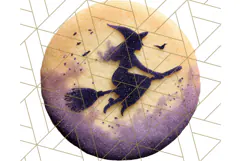 Halloween Cookie Clipart PNG, Spooky Sugar Treat Art Product Image 3