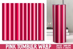 Pink Digital Paper Tumbler Wrap Product Image 1