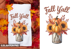 Fall Kitchen Towel Sublimation Bundle - Fall &amp; Thanksgiving Product Image 12