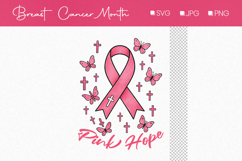 Pink Hope Pink Design, Breast Cancer Awarness month Product Image 1