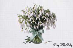 Snowdrops Clipart Bundle PNG Product Image 12