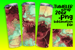Custom 20oz Tumbler Gift Design , Abstract Pattern Product Image 1
