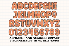 Summer Alphabet clipart, summer letters doodle Product Image 5
