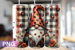 Ladybug Tumbler Sublimation - 20 Oz Skinny Tumbler Product Image 1