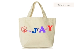 Bee Alphabet Bundle - SVG, PNG, DXF Product Image 9