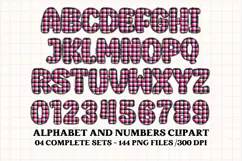 Neon Halloween Alphabet png clipart,halloween letters doodl Product Image 5