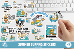 Summer Surfing Stickers Product Image 1