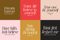 Stylish Avengers Serif Family Product Image 12