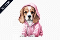 Valentine's Day DOG Sublimation PNG Design Product Image 1