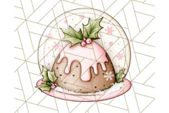 Christmas Sweet Shoppe Clipart PNG, Pastel Bakery Art Product Image 3