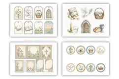Easter Morning Junk Journal Digital Kit| Junk Journal Product Image 8