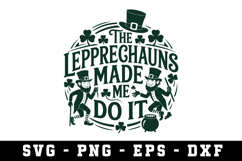 Leprechauns Svg Design |Leprechauns Svg cut files Product Image 1