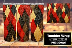 Snowy Delights Tumbler Wrap - Festive Theme 20oz Product Image 1