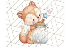 Kawaii Space Creatures Clipart PNG, Galaxy Alien Clip Art Product Image 3