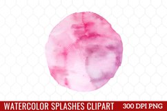 Watercolor Splash Clipart sublimation Product Image 1