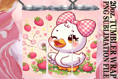RADIANT REFLECTIONS 20oz TUMBLER WRAP, Cute Goose Product Image 1