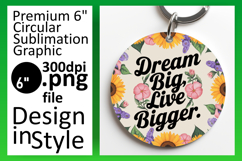 Sophisticated Keychain Circle PNG , Religious Product Image 1