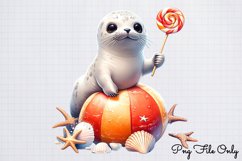 Lollipop Animals Clipart PNG Product Image 1