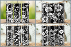 20oz Tumbler laser svg engraved wrap Product Image 5