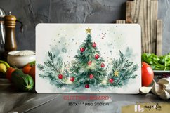 Kitchen cutting board | Christmas tree sublimation png Product Image 1