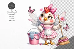Chicken clipart, Funny clipart, Cute clipart Product Image 1