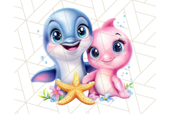 Cute Animal Friends Clipart PNG, Bright Spring Animal Duos Product Image 3