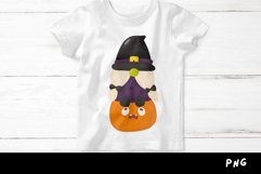 Halloween watercolor gnomes, Spooky season, Cute halloween Product Image 11