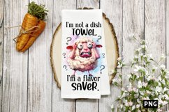 I&#039;m not a dish towel, I&#039;m a flavor saver. PNG Product Image 1