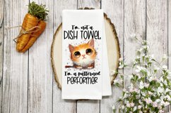 Funny Dish Towel Sublimation Bundle, Funny Kitchen Towel PNG Product Image 12