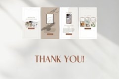 Instagram Template Canva Story Beige - Animated Social Media