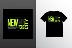 New york city writing design, suitable for screen printing Product Image 1