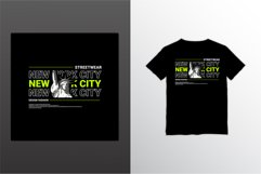 New york city writing design, suitable for screen printing Product Image 1