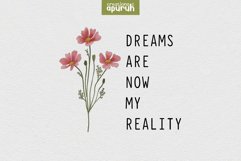 Manifest Quotes with Birth Month Flower Tee 11 Product Image 1