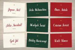 Christmas Jollytide Festive Christmas Brush Script Font Product Image 11