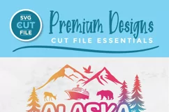 2024 Alaska Cruise svg - Alaska Family vacation or Trip Product Image 2