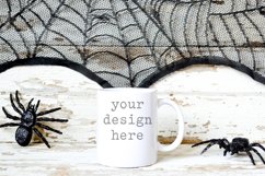 11 OZ Coffee Cup Mug Halloween Mockup | Add SVG Sublimation Product Image 1
