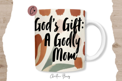 Christian Mothers Day Mug Wrap PNG Product Image 3