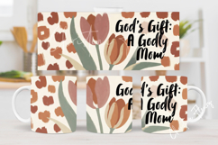 Christian Mothers Day Mug Wrap PNG Product Image 4