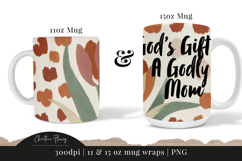 Christian Mothers Day Mug Wrap PNG Product Image 5